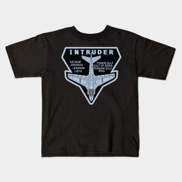 A-6 Intruder Patch Kids T-Shirt by MBK